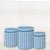 Trio de Capas Tecido Sublimado 3D Ripada Azul Bebê WCC-657 - Imagem 1