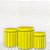 Trio de Capas Tecido Sublimado 3D Ripada Amarelo Neon WCC-650 - Imagem 1