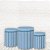 Trio de Capas Tecido Sublimado 3D Ripada Azul Bebê WCC-645 - Imagem 1