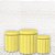 Trio de Capas Tecido Sublimado 3D Ripada Amarelo BebêWCC-644 - Imagem 1