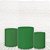 Trio de Capas Tecido Sublimado 3D Liso Verde Bandeira WCC-714 - Imagem 1