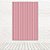 Painel Retangular Tecido Sublimado 3D Ripados Rosa Bebê 1,50x2,20 WRT-5617 - Imagem 1