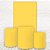 Painel Retangular e Capas Tecido Lisos Amarelo WKPC-1700 - Imagem 1