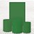 Painel Retangular e Capas Tecido Liso Verde Bandeira WKPC-1740 - Imagem 1