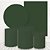 Kit 2 Painéis e Capas Tecido Liso Verde Musgo WKPC-1766 - Imagem 1