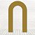 Painel Portal Tecido Sublimado Cores Lisas Dourado 1,20x2,10 WPO-039 - Imagem 1