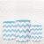 Trio de Capas Tecido Sublimado 3D Chevron Rosa/Azul WCC-791 - Imagem 1