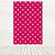 Painel Retangular Tecido Sublimado 3D Poá Pink 1,50x2,20 WRT-5748 - Imagem 1