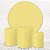 Painel Redondo e Capas Tecido Amarelo Bebê WKPC-10022 - Imagem 1