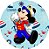 Painel Redondo Tecido Sublimado 3D Mickey WRD-6320 - Imagem 1