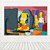Painel Retangular Tecido Sublimado 3D Simpsons WRT-5918 - Imagem 1