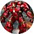 Painel Redondo Tecido Sublimado 3D Homem de Ferro WRD-6389 - Imagem 1