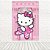 Painel Retangular Tecido Sublimado 3D Hello Kitty 1,50x2,20 WRT-5990 - Imagem 1