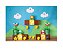 Fundo Fotográfico Newborn 3D Mario Bros 2,60x1,70 WFM-1212 - Imagem 1