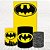 Painel Retangular e Capas Tecido Sublimado Batman WKPC-1980 - Imagem 1