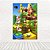 Painel Retangular Tecido Sublimado 3D Mario Bros 1,50x2,20 WRT-6125 - Imagem 1
