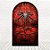 Painel Romano Tecido Sublimado 3D Homem Aranha 1,20x2,10 WRGG-035 - Imagem 1