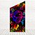Painel Romano Diagonal Tecido Sublimado 3D Neon 1,00 x 2,00 WPRD-049 - Imagem 1