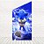 Painel Romano Diagonal Tecido Sublimado 3D Sonic 1,00 x 2,00 WPRD-074 - Imagem 1