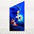 Painel Romano Diagonal Tecido Sublimado 3D Sonic 1,00 x 2,00 WPRD-072 - Imagem 1
