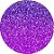 Painel Redondo Tecido Sublimado 3D Efeito Glitter Roxo WRD-6455 - Imagem 1