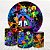 Painel Redondo e Capas Tecido Sublimado 3D Rainbow Friends WKPC-2086 - Imagem 1