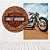 Kit Painéis Casadinho Tecido Sublimado 3D Harley Davidson WPC-811 - Imagem 1