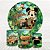 Painel Redondo e Capas Tecido Mickey Safari WKPC-2345 - Imagem 1