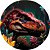 Painel Redondo Tecido Sublimado 3D Dinossauro WRD-6575 - Imagem 1