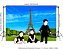 Fundo Fotográfico Newborn Tecido Sublimado 3D Paris 2,20x1,50 WFF-1993 - Imagem 3