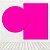 Kit Painéis Casadinho Tecido Sublimado 3D Liso Pink Barbiecore WPC-920 - Imagem 1