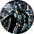 Out - Painel Redondo Tecido Sublimado 3D Batman 1.80x1.80 RD-1681 - Imagem 1
