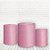 Trio Capas De Cilindro Tecido 3D Glitter Rosa WCC-20000 - Imagem 1