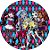 Painel Redondo Tecido Sublimado 3D Monster High WRD-6804 - Imagem 1