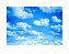 Fundo Fotográfico Pequeno Tecido Sublimado 3D Nuvens 1,50x1,20 WFP-1377 - Imagem 1