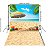 Fundo Fotográfico Newborn Tecido Sublimado 3D Praia Pet 1,20x1,75 WFPM-018 - Imagem 2