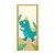 Capa de Porta Decorativa Tecido Sublimado 0,85x2,10 Dino Baby WCP-029 - Imagem 2