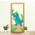 Capa de Porta Decorativa Tecido Sublimado 0,85x2,10 Dino Baby WCP-029 - Imagem 1