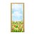 Capa de Porta Decorativa Tecido Sublimado 0,85x2,10 Jardim WCP-024 - Imagem 2