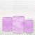 Trio Capas De Cilindro Tecido Sublimado 3D Glitter Lilás WCC-1231 - Imagem 1