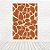 Painel Retangular Tecido Sublimado 3D Animal Print Estampa Girafa 1,50x2,20 RT-6937 - Imagem 1