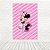 Painel Retangular Tecido Sublimado 3D Minnie Rosa 1,50x2,20 RT-6916 - Imagem 1