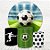Painel Redondo e Capas Tecido Sublimado 3D Futebol WKPC-2767 - Imagem 1