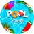 Painel Redondo Tecido Sublimado 3D Pool Party WRD-6845 - Imagem 1