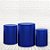 Trio Capas De Cilindro Tecido Sublimado 3D Metalizado Azul Bic Real WCC-20009 - Imagem 1