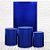 Painel Retangular e Capas Tecido 3D Metalizado Azul Bic WKPC-20016 - Imagem 1