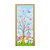 Capa de Porta Decorativa Tecido Sublimado 0,85x2,10 Jardim WCP-072 - Imagem 2