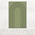 Painel Retangular Tecido Sublimado 3D Ripado Verde 1,50x2,20 WRT-7093 - Imagem 1