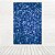 Painel Retangular Tecido Sublimado 3D Lantejoulas Azul 1,50x2,20 WRT-7066 - Imagem 1