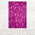 Painel Retangular Tecido Sublimado 3D Lantejoulas Rosa 1,50x2,20 WRT-7064 - Imagem 1